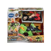 Vtech Switch & Go Dinos Combo Snipops Le Super Spinosaure 2 en 1 - Robot éducatif