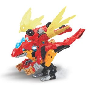 Image : Vtech Switch & Go Combo Dragorex Le Méga Dragon 2 en 1 - Robot éducatif
