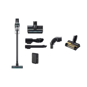 Image : Samsung VS70H25XLT/WD - Aspirateur Jet 85S Pet Noir / Vert