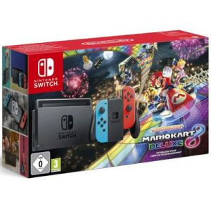 Image : NINTENDO Switch + MarioKart 8 Deluxe - Console