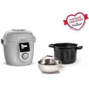 Image : MOULINEX COOKEO CE821GF0 Simplicity Gris Clair