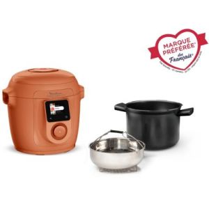 Image : MOULINEX COOKEO CE8211F0 Simplicity Terracotta - 6l