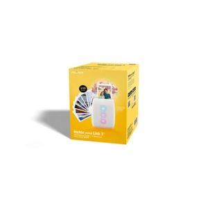 Image : FUJIFILM Pack Instax Mini Link 3 Blanc argile + 1 pack de 10 films