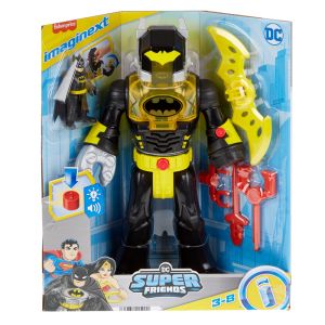 Image : Fisher-Price DC Super Friends Batman dans son Exosquelette-robot
