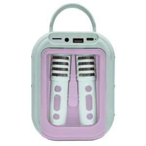 Image : LEXIBOOK Karaoke Bluetooth La reine des neiges avec 2 micros sans fil