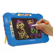 LEXIBOOK Ardoise à dessiner lumineuse néon Pat Patrouille