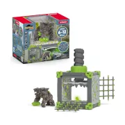 SCHLEICH BattleCave Marteleur de pierre - Figurine