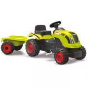 SMOBY Tracteur Farmer XL + Remorque CLASS Vert