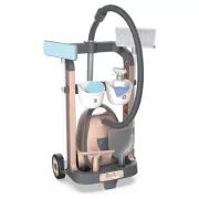 Smoby Rowenta Chariot ménage avec aspirateur traineau