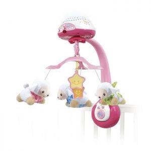 Image : Lumi Mobile Compte-Moutons Rose VTECH