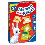 Ravensburger Maman et ses petits - Puzzle Duo