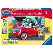 Ravensburger Mickey Minnie et leurs amis - Puzzles 2 x 12 pièces