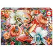 Educa Jardin de Colibris - Puzzle 500 pièces
