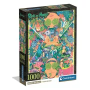 Clementoni Rick and Morty - Puzzle 1000 pièces