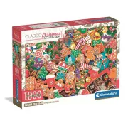 Clementoni Impossible Christmas Treats - Puzzle 1000 pièces