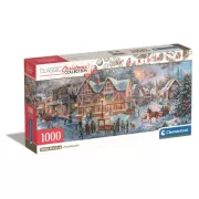 Clementoni Panorama Getting Ready for Christmas - Puzzle 1000 pièces