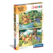 Clementoni Winnie the Pooh - Set de 2 puzzles 60 pièces