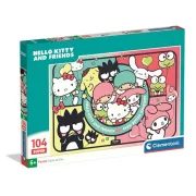 Clementoni Super Hello Kitty - Puzzle 104 pièces