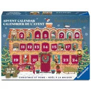 Ravensburger Calendrier de l'Avent Noël à la maison - Puzzles 24 x 56 pièces