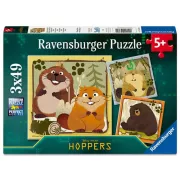 Ravensburger Les aventures de Mabel Disney Pixar Jumpers - Puzzles 3 x 49 pièces