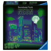 Ravensburger Néon Tokyo - Puzzle 500 pièces