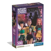Clementoni K-Pop Demon Hunters - Puzzle 500 pièces