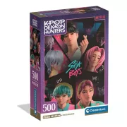 Clementoni K-Pop Demon Hunters - Puzzle 500 pièces