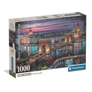 Clementoni Lights of the Danube - Puzzle compact 1000 pièces