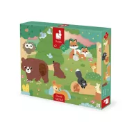 Janod Forêt - Puzzle Tactile 20 pièces