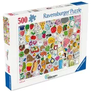 Ravensburger Stickers Kawaii - Puzzle 500 pièces