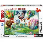 Nathan Les Montgolfières Disney - Puzzle 1000 pièces