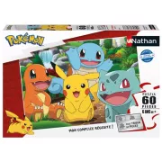 Nathan Pokémon au parc - Puzzle 60 pièces