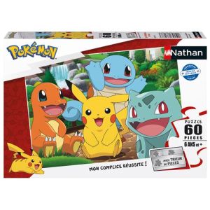 Image : Nathan Pokémon au parc - Puzzle 60 pièces