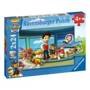 RAVENSBURGER Puzzles 2x24 pcs : Des museaux efficaces - Pat'Patrouille