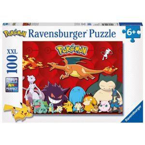 Image : Ravensburger Mes Pokémon préférés - Puzzle 100 pièces XXL