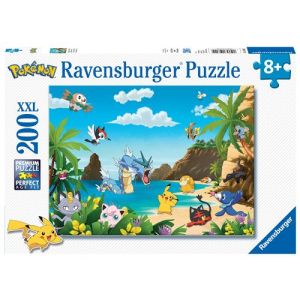 Image : Ravensburger Attrapez les tous ! Pokémon - Puzzle 200 pièces XXL