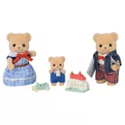 Sylvanian Families La famille Ours Biscuit - Poupée