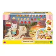 Sylvanian Families Le stand de hamburgers - Figurine
