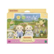 Sylvanian Families Le frère et la sœur Lapin Bélier - Figurines