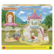 Sylvanian Families Le bac à sable et piscine des bébés - Figurine