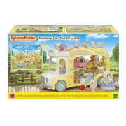 Sylvanian Families Le bus et sa cour de récréation - Véhicule