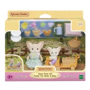 Sylvanian Families Le set de pique-nique des frères et sœurs Fennec - Figurine