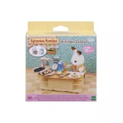 Sylvanian Families 5442 Le meuble de cuisine et accessoires