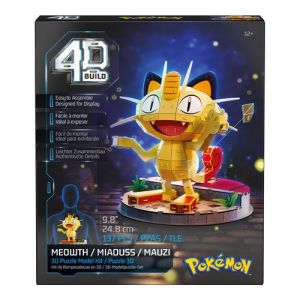 Image : 4D Build Miaouss Pokémon - Puzzle 3D 137 pièces