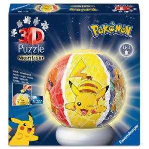 Image : Ravensburger Pokémon 72 pièces - Puzzle-Ball 3D