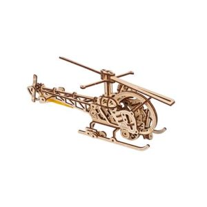 Image : Ugears Hélicoptère Bois 167 pièces - Puzzle 3D