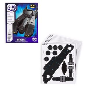 Image : 4D Build 202 pièces - Puzzle 3D Batman DC Comics Batmobile