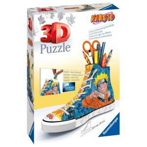 Image : Ravensburger Sneaker Naruto - Puzzle 3D 112 pièces