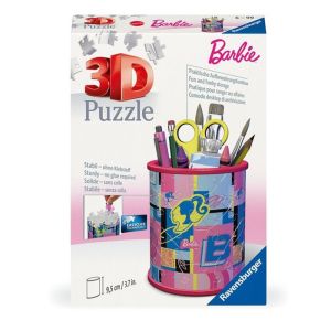 Image : RAVENSBURGER Puzzle 3D Pot à crayons - Barbie