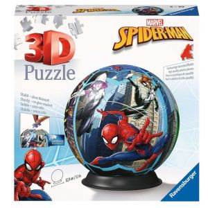 Image : RAVENSBURGER Puzzle 3D Ball Spider-man - 72 pcs
